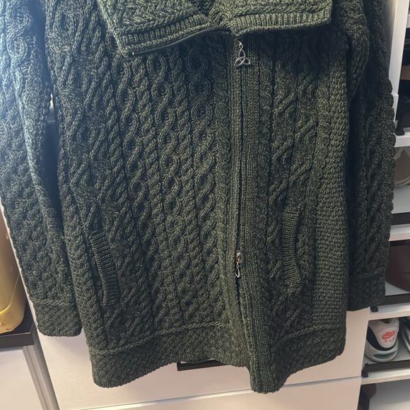 Aran crafts Irish sweater 100% merino wool - Picture 8 of 10